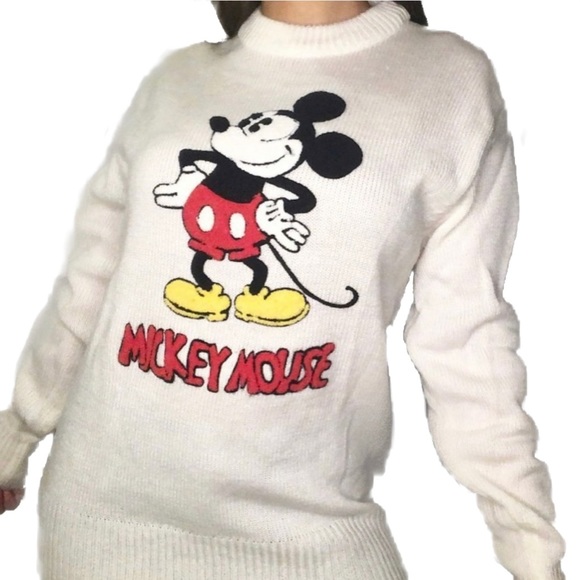 80’s Mickey Knit Sweater